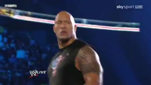 Wwe Raw 4/4/11 - John Cena &amp; The Rock Segment