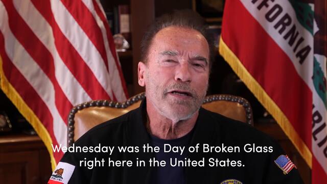 Governor Schwarzenegger's Message Following this Week's Attack on the Capitol