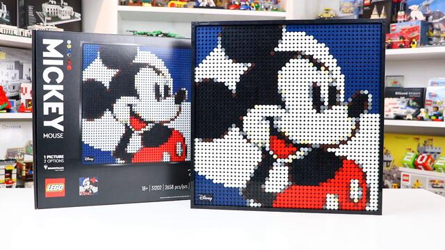 LEGO Mickey Mouse Art - Review - LEGO Set # 31202