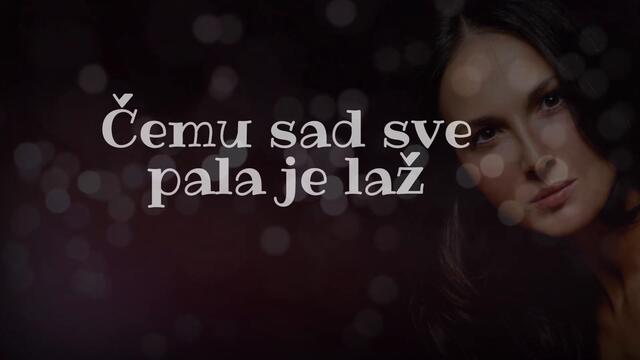 Aleksandra Radovic - Kazes svejedno (Official Lyrics Video)