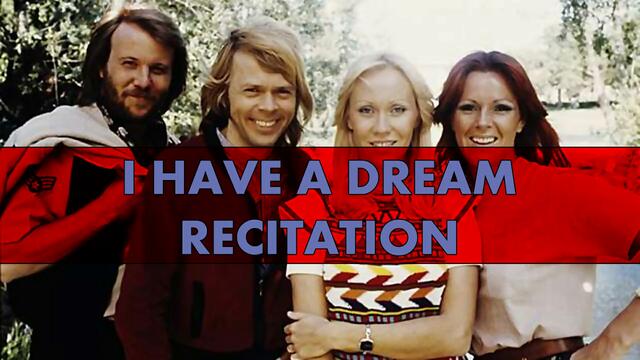 DekoTV - ABBA - I Have A Dream Recitation (2021)