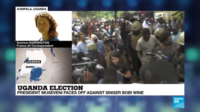 Uganda presidential election: President Museveni faces off against singer Bobi Wine