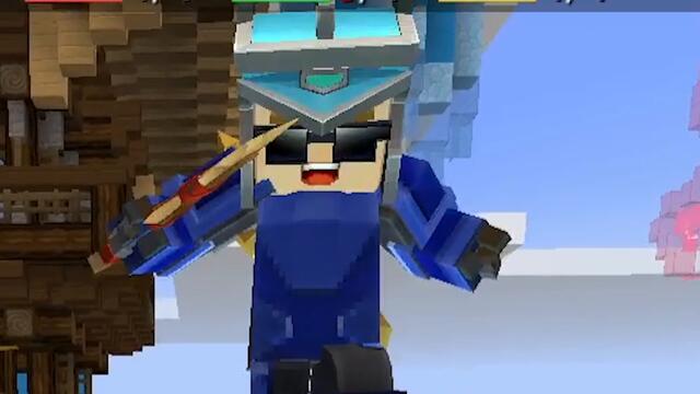 CROSS TEAMING in BedWars DUO!! [BlockmanGo]