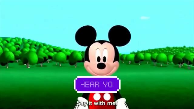 Mickey Mouse Magic Word.. Edited... 2