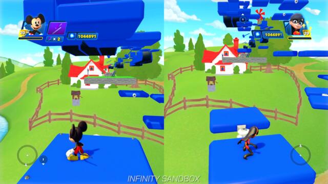 Wipeout | Mickey vs Violet Incredibles | A Mickey Mouse Cartoon 4K