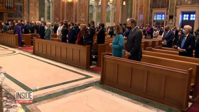 President Joe Biden Greets Obama With Fist Bump at Inauguration