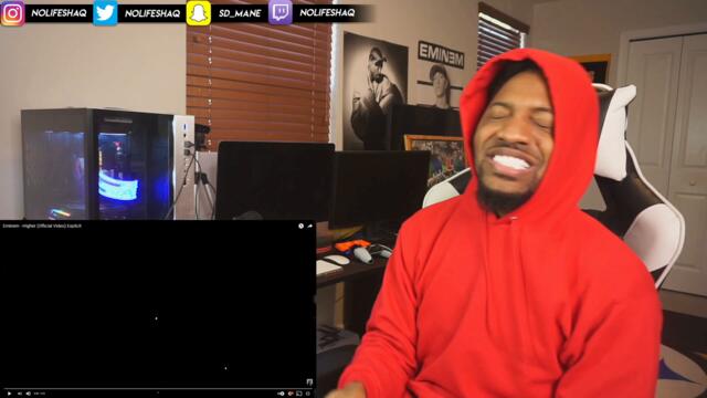 Eminem - Higher (Official Video) (REACTION!!!)