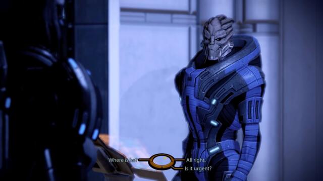 Mass Effect 2 -  Doing The Security Check After The Council Meeting