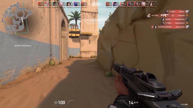 Valorant gameplay - for the first time