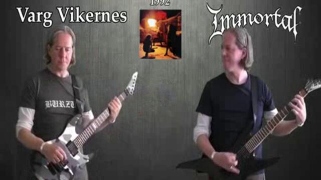 Varg Vikernes VS All (Black Metal Guitar Riffs Battle)
