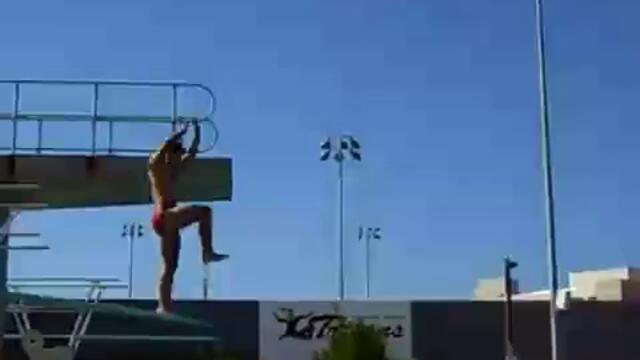 Forward 3 1_2 tuck - Daniel @ UCSD (first attempt)