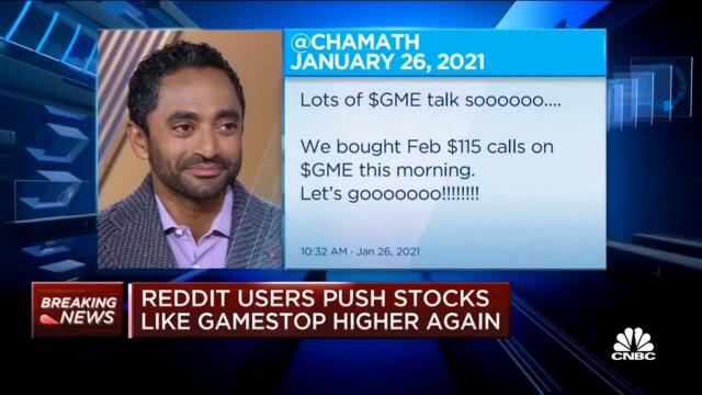 Full Interview - CNBC & Chamath Palihapitiya - January 27, 2021