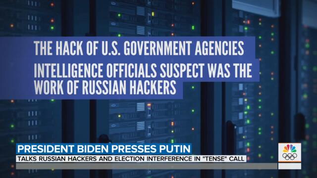 President Biden Presses Putin On Election Interference, Navalny Poisoning | TODAY