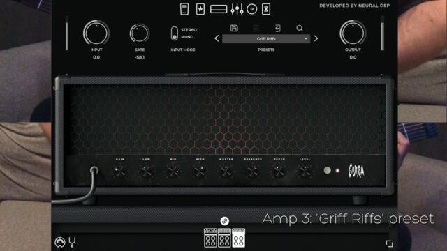 Neural DSP Archetype Gojira demo. Titktaalika (excerpt)