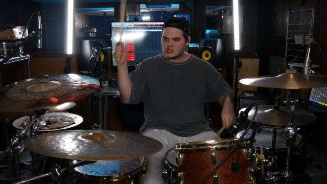 Spiritbox - Holy Roller - Zev Rose - LIVE DRUM PLAYTHROUGH