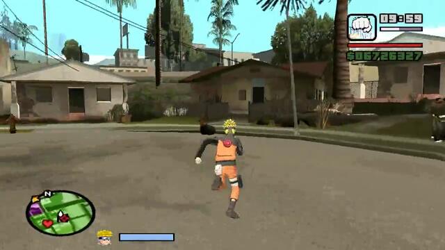 GTA SA - Naruto mod NEW!!