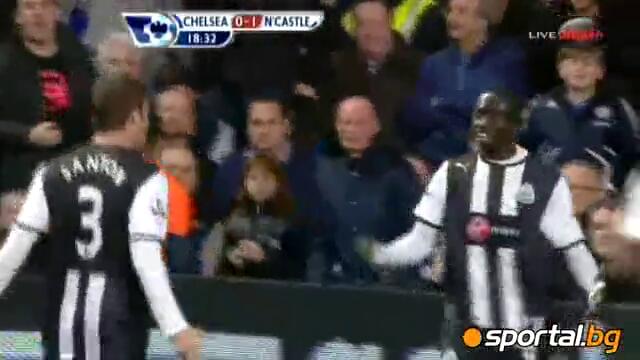апис Сисе нокаутира Челси / Челси 0:2 Нюкасъл