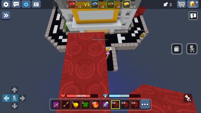 SAVING NOOB or Unlimited ENDER PEARLS? BedWars Blockman Go