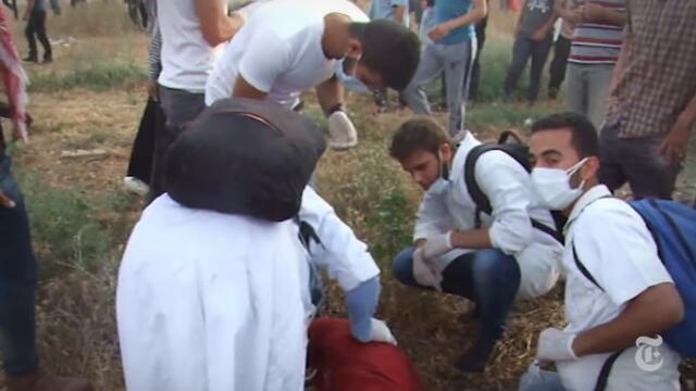 How an Israeli Soldier Killed Palestinian Medic Rouzan al-Najjar | NYT - Visual Investigations