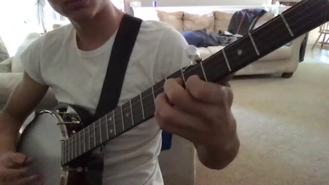 I Will Wait Banjo Cover progress