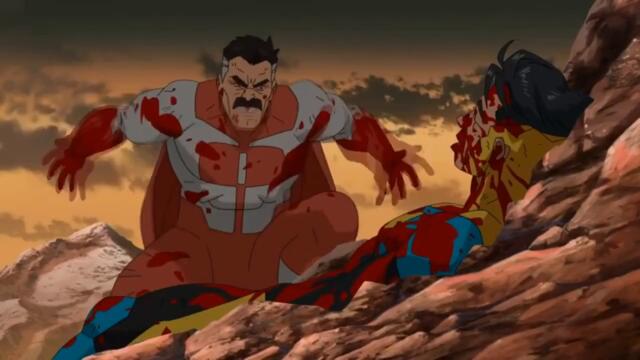 Omni man but it's Lewis' oil rant