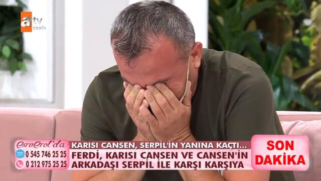 ''Kocamın yanında başım çok ağrıyordu, Serpil'in yanında ağrımıyor'' - @Esra Erol'da