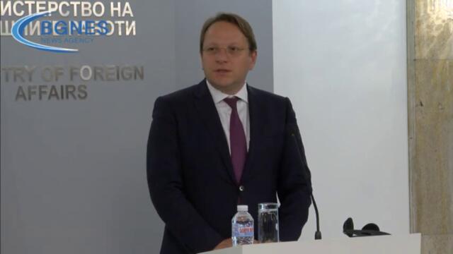 Вархели: България е водещата за Западните Балкани