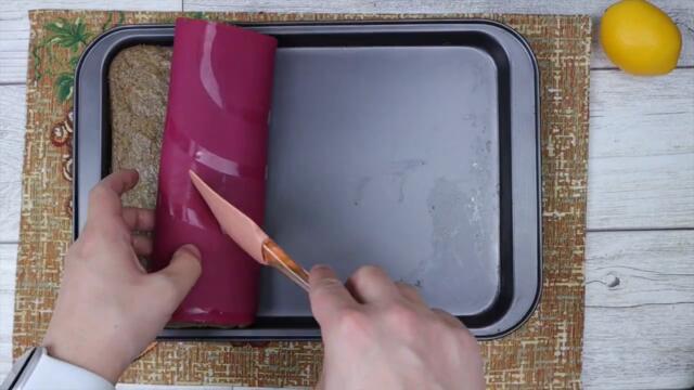 Кето рецепт РУЛЕТ ИЗ ПЕЧЕНИ с яичной начинкой