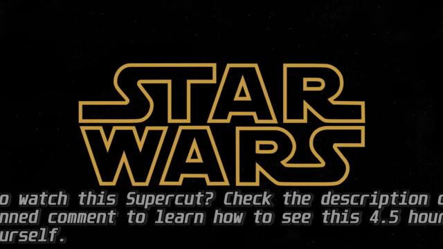 Revenge of the Sith 4 Hour Supercut - Every Change and Transition