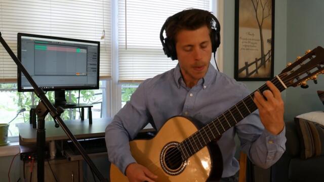 Remembering by Avishai Cohen Played Fingerstyle on the Guitar