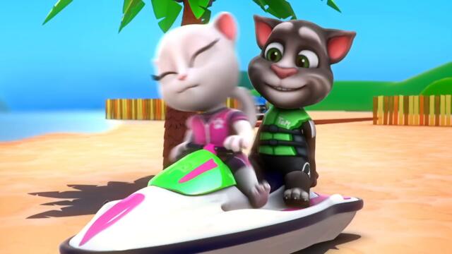 Говорящий Том - Все серии подряд - Сборник прикольных мультиков