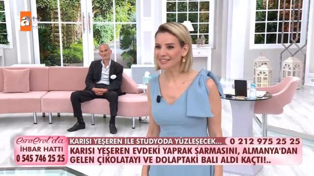 Mükrem amca Karısı Yeşeren ile yüzleşiyor - @Esra Erol'da 27 Mayıs 2021