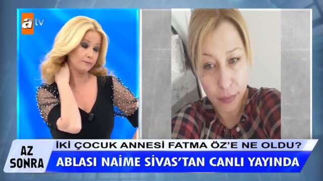Fatma Öz'ün büyük ablası canlı yayında - @Müge Anlı ile Tatlı Sert  28 Mayıs 2021