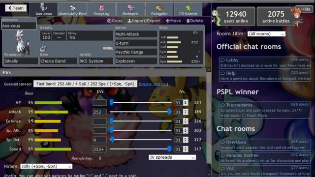 UTILITY POLITOED & SD ABSOL  - Pokemon SW/SH PU Showdown LIVE