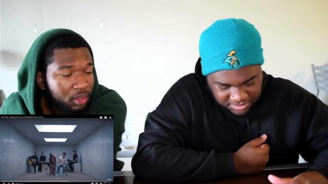 REACTING TO JUST FOR A MOMENT (Live Performance) | Vevo| COASTAL BUSTAS