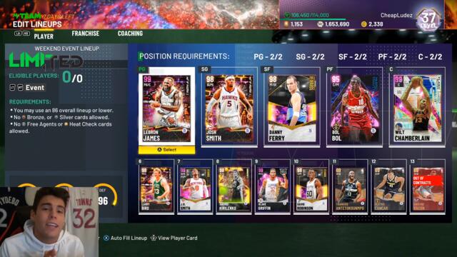 POINT GUARD DARK MATTER LEBRON JAMES GAMEPLAY! IS HE A MICKEY MOUSE CARD IN NBA 2K21 MyTEAM?