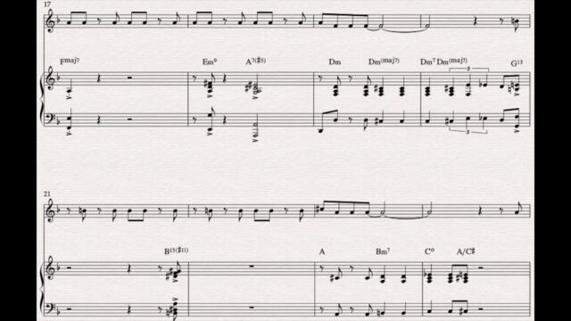 Bobby Timmons "Come Rain or Come Shine" Melody & Solo Transcription