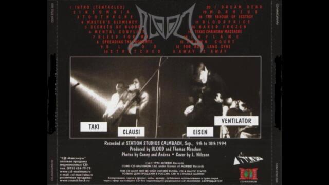 Blood - O Agios Pethane 1994 - Pack