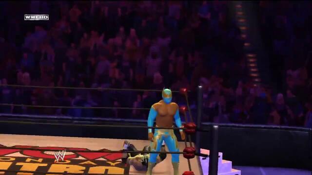 WWE 12 - Sin Cara vs. Rey Mysterio - WCW Ring