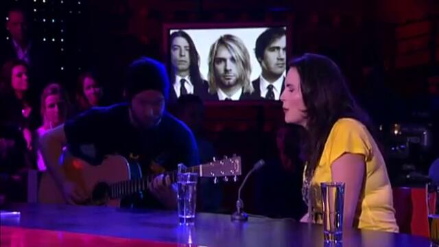 Sharon den Adel &amp; Ruud Jolie [ Nirvana - Smells Like Teen Spirit ] 08.05.2012