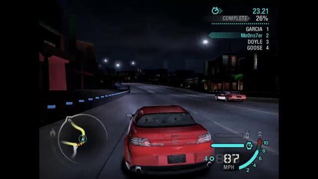 Need For Speed Carbon Start CAREER