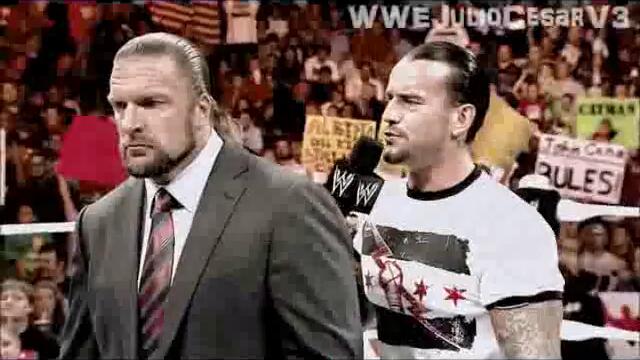 WWE Night Of Champions 2011_ Triple H vs. CM Punk (No Disqualification) Live Tonight! - Promo