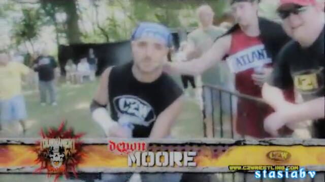 C Z W Devon Moore Tournament Of Death 11 - entrance