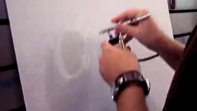 Airbrushed Graffiti Name