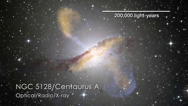 NASA - Radio Telescopes Capture Best-Ever Snapshot of a Black Hole_s Jet