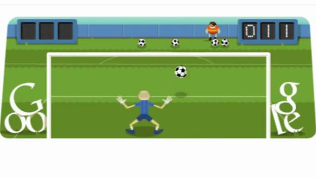 Лондон 2012,футбол, FOOTBALL (Google Doodle)