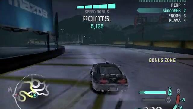 Need for speed Carbon Drift 2