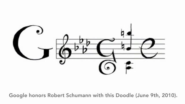 Clara Schumann Google doodle