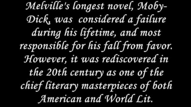Herman Melville - His Work And Life
