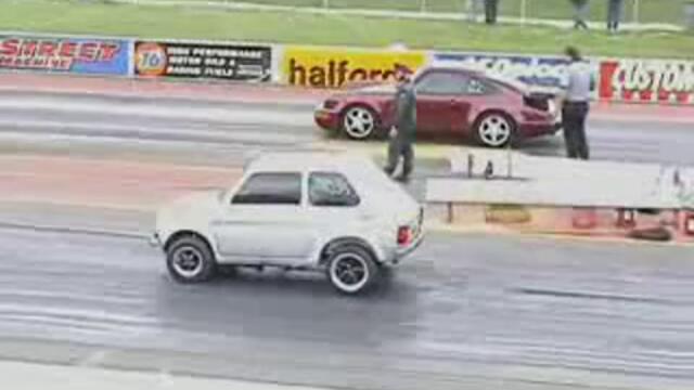 Полски Фиат Наказва Порше